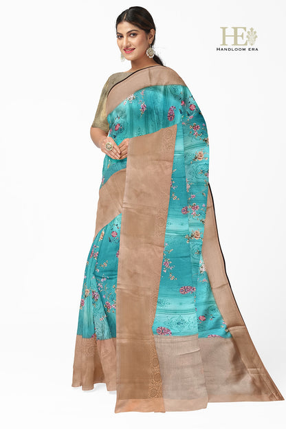 Banarasi Art Silk Digital Print Saree