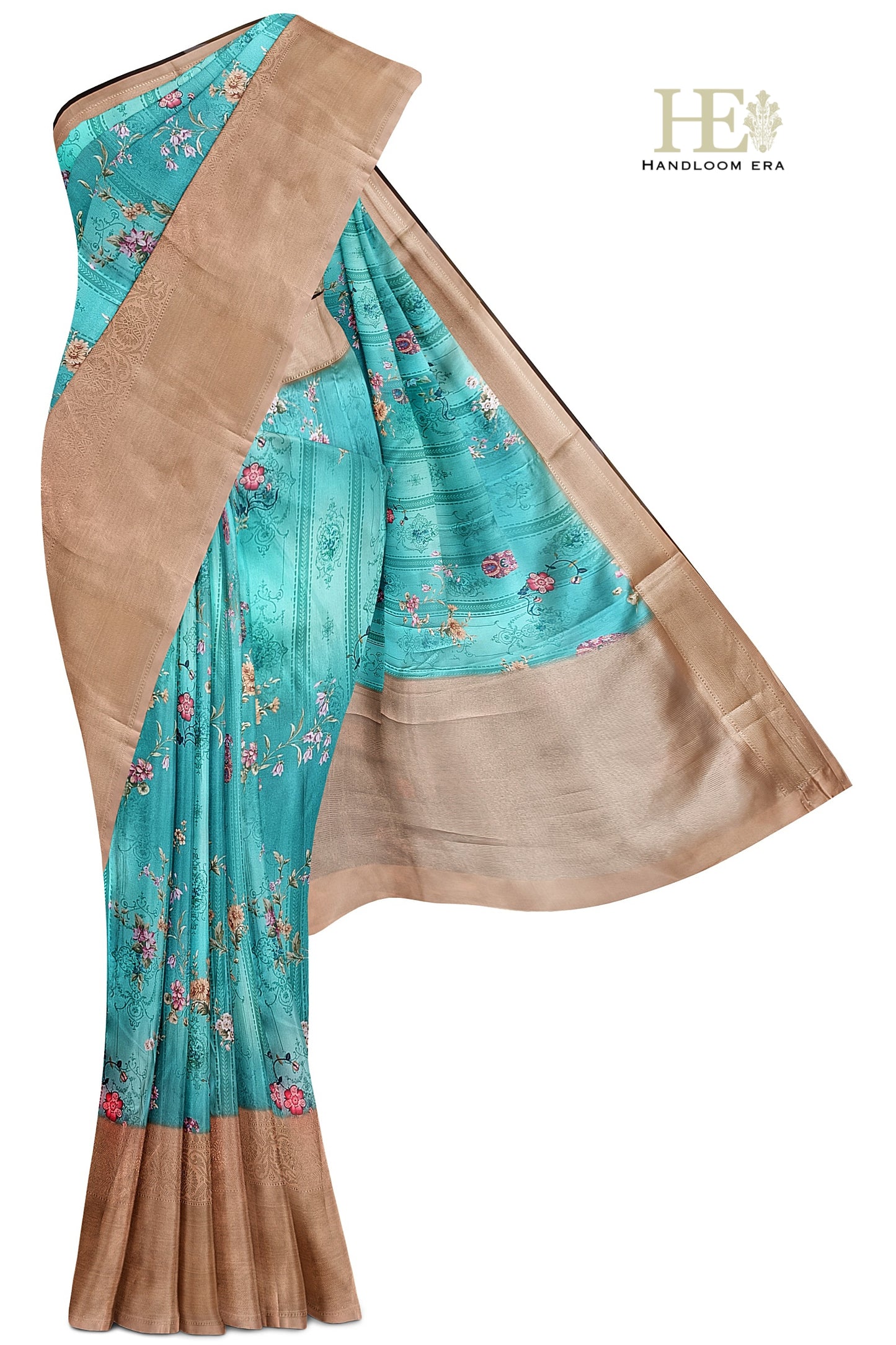 Banarasi Art Silk Digital Print Saree