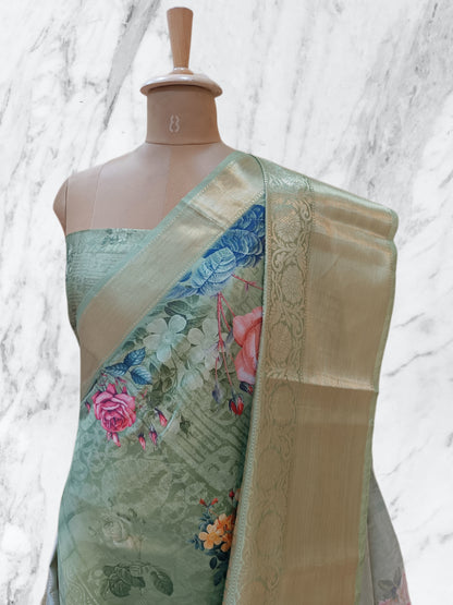 Banarasi Art Silk Digital Print