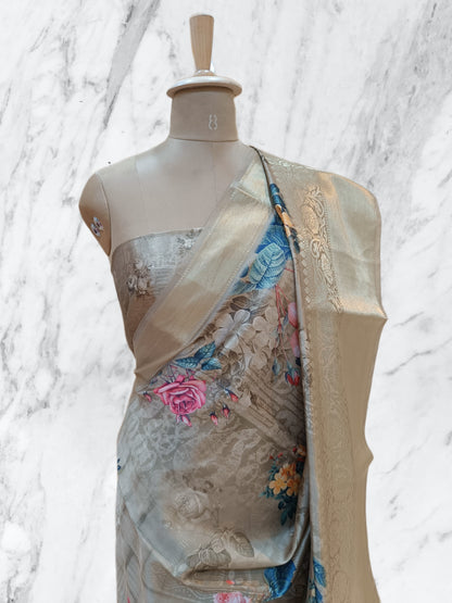 Banarasi Art Silk Digital Print