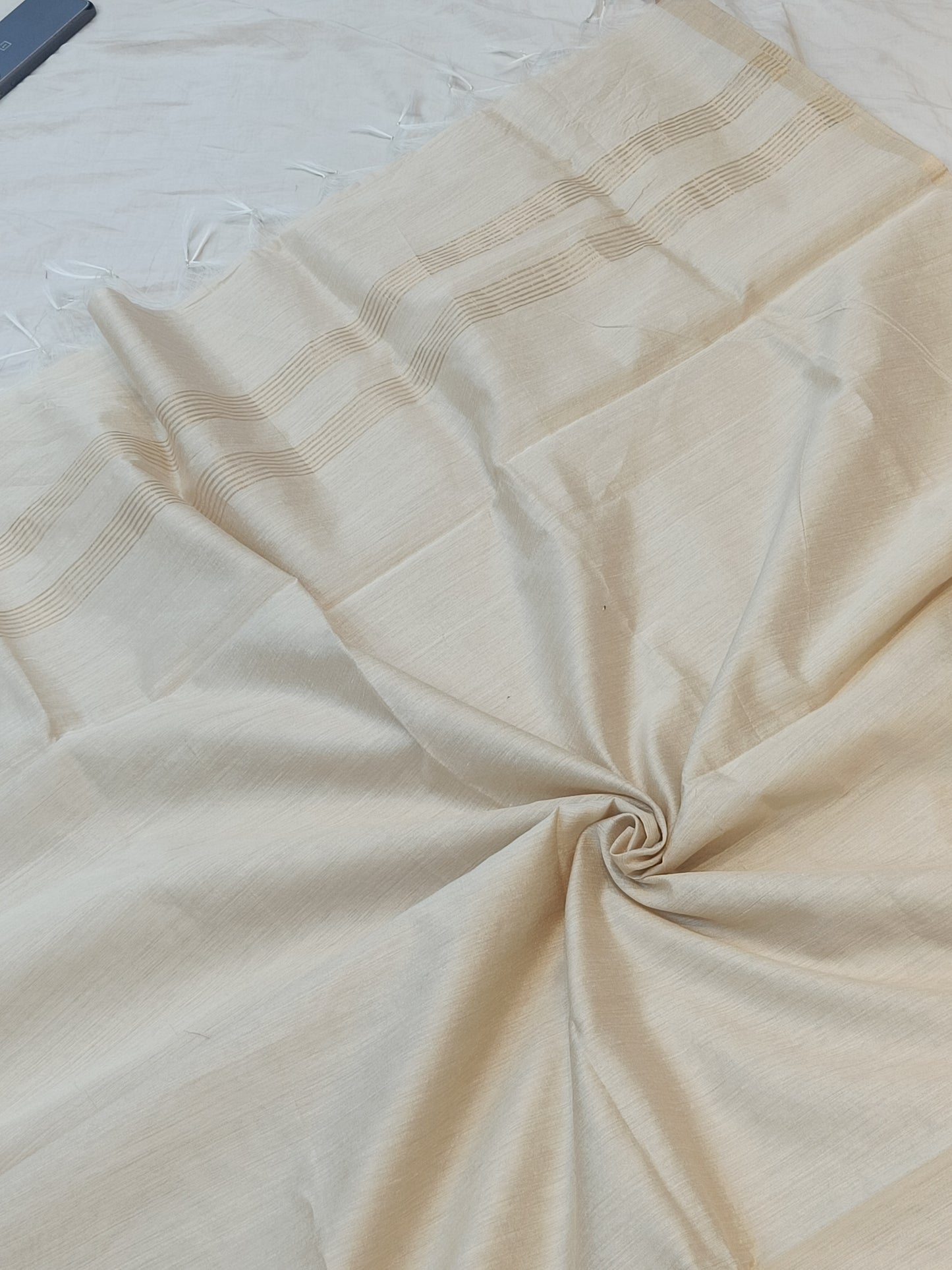 Dupatta Pure Munga Silk Zari Pipin Border