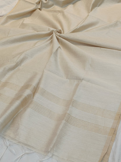 Dupatta Pure Munga Silk Zari Pipin Border